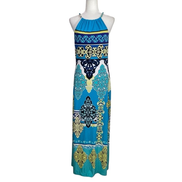 Cache Printed Sleeveless Maxi Dress - Picture 9 of 9